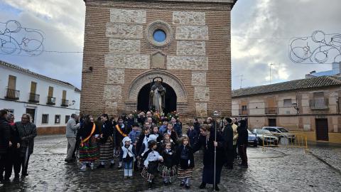 Salida de la procesión del año 2024