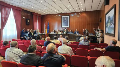 La mayoría de puntos se aprobaron por unanimidad