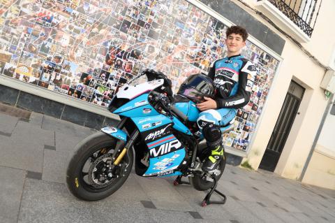 Asier Portillo antes del inicio de la temporada 2026 