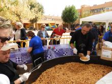 Migas en el barrio Nuevo Manzanares