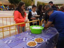 Migas en el barrio Nuevo Manzanares