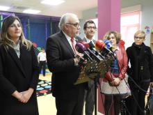 Inauguración de la ludoteca municipal en el barrio de la Divina Pastora