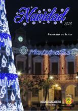 Portada del programa de actividades de la Navidad 2018-19