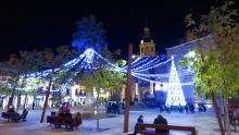 Encendido del alumbrado navideño