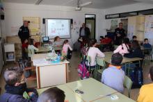 Charla de Seguridad Vial en el colegio Tierno Galván