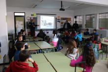 Charla de Seguridad Vial en el colegio Tierno Galván