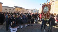 Cabecera de la procesión