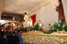 Ermita de la Virgen de la Paz con sus pasos