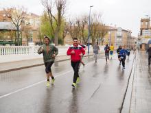 La carrera popular inició los actos el domingo