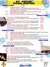 Programación de las fiestas