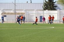 Jugada del partido ante el Odelot Toletum