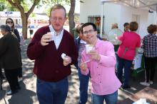 Chocolatada para 200 personas en la romería de Manzanares