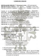 Folleto informativo