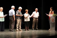 Acto de clausura de las actividades del curso 2018-19 del Centro de Mayores