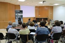 Encuentro literario del club de lectura con Jesús Manrique