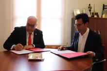 Firma del convenio