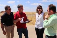 Mejora y acondicionamiento de caminos rurales en Manzanares