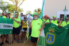 Miembros de la marcha por las pensiones públicas