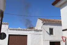 El humo alertó al vecindario
