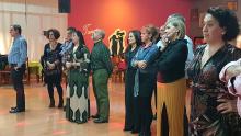 La Asociación Cultural de Bailes de Salón realiza un taller con Malevaje Tango