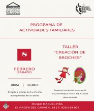 Taller de creación de broches