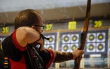 David Martín Lara en el Campeonato de España de precisión en sala 2020