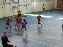 Ataque de las manzanareñas ante el Pozuelo juvenil