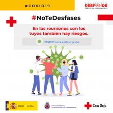 Imágenes de la campaña #NoTeDesfases