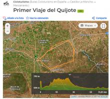 Juventud comparte el track de la ruta cicloturista suspendida por las medidas de prevención de la COVID-19