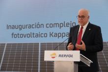 Inauguración del complejo fotovoltaico Kappa (Repsol) en Manzanares