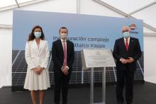 Inauguración del complejo fotovoltaico Kappa (Repsol) en Manzanares