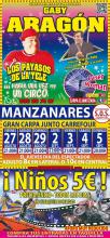 Cartel del Circo Inimitable en Manzanares