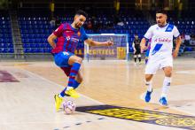 Barça-Manzanares FS Quesos El Hidalgo (Fotografía: FCBarcelona)