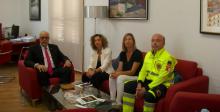 Recibimiento responsables de Urgencias y Emergencias Manzanares