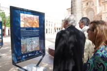 Inauguación de la exposición '40 años del Estatuto de Autonomía de Castilla-La Mancha'