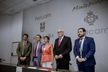 Acto de inauguración de Fercam