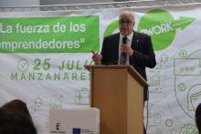 Julián Nieva en la clausura del Go2work