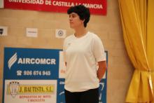 Merche Castellanos en la Handball Academy