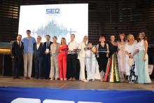 Foto de familia Premios Comunicación SER Ciudad Real