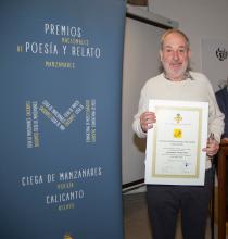 Entrega del XXI Premio Nacional de Poesía 'Ciega de Manzanares' y del XX Premio Nacional de Relato Corto 'Calicanto' (Fotografía: Carlos Caba)