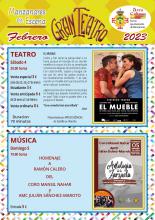 Programación cultural de febrero