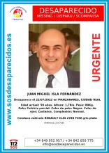Cartel difundido por SOS Desaparecidos