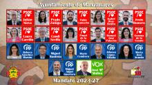 Miembros de la corporación que se constituye el sábado 17 de junio