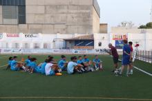 Entrenamiento de pretemporada del Manzanares CF 2023-24