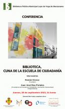 Charla: Biblioteca. Cuna de la Escuela de Ciudadanía