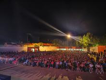 El público llenó La Pérgola