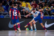 Barça-Quesos El Hidalgo Manzanares FS (Fotografía: Prensa FCB)