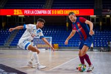 Barça-Quesos El Hidalgo Manzanares FS (Fotografía: Prensa FCB)