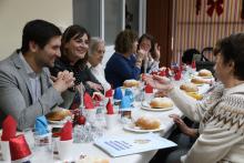 Merienda navideña de la Asociación de Amas de Casa 2023