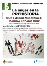 Conferencia La mujer en la prehistoria